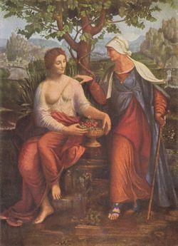 Франческо Мельци. Помона и Вертумн. 1518-22.